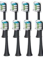 Cabezales De Repuesto Para Broca Eléctrica SOOCAS X3 X5 V1 X3U 10pcs Cerdas Suaves Dupont Empaquetados Sellados Para Adultos - details 0