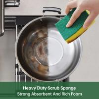 20pcs Esponja De Limpieza Para Platos Y Baño Multiusos Absorbente Eliminador De Manchas Herramienta De Limpieza Doméstica - details 2