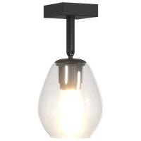 Lámparas de techo vidaXL con pantalla de vidrio ajustable antracita E27 - details 5