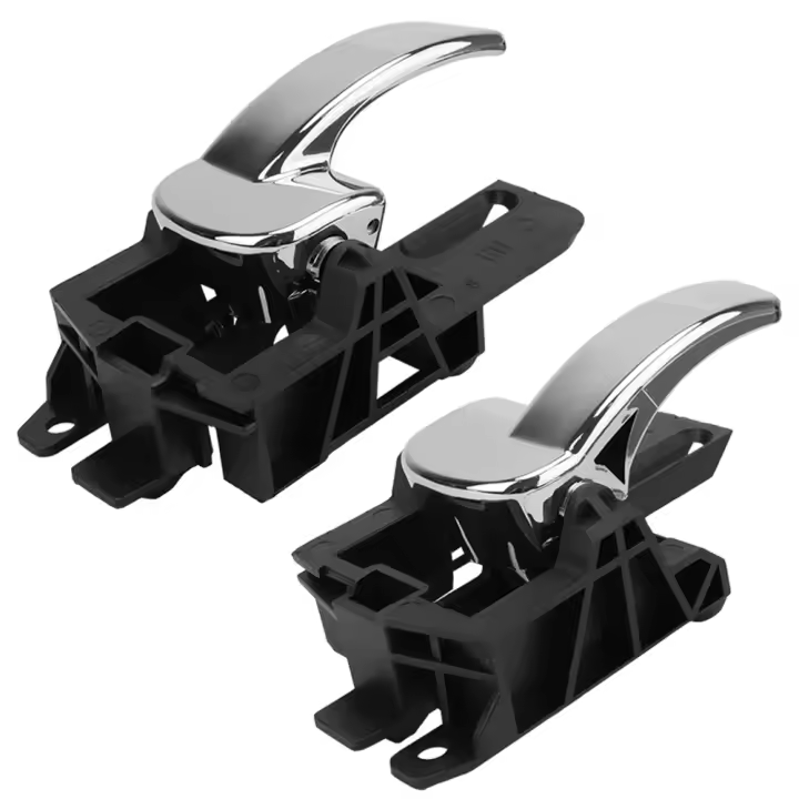 Manijas De Puerta Interior Para Nissan Qashqai J10 2007-2013 80670JD00E 80671JD00E ABS 19cm X 8cm Peso 320g Paquete De 2 Piezas - 1