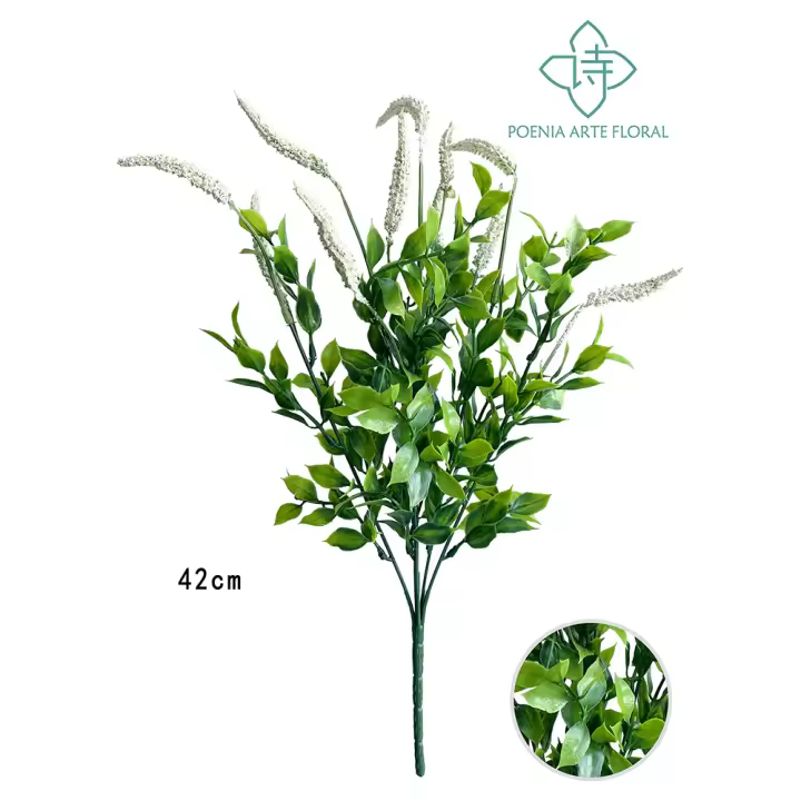 RAMO FLOR ARTIFICIAL 42CM 3PCS - 1