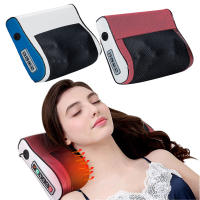 Masajeador multifuncional para cuello y hombros, herramienta de amasamiento doméstica para cuello y espalda con masaje de compresa caliente ajustable múltiple - details 0