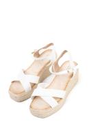 Wunder Spring alpargatas doradas cuña alta de espartos con plataforma plantilla acolchada comodidad y estilo para el verano - details 8