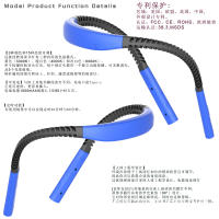 Lámpara colgante de cuello LED, lámpara de lectura con protección ocular, lámpara de mesa, lámpara para correr, lámpara de lectura de cuello, lámpara de escritorio, lámpara colgante de cuello - details 2