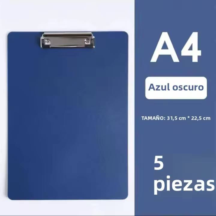 Plywood De Colores Caramelo Kawaii Para Oficina A4/A5 Fondo Escrito Con Espuma PP Gruesa Tablero De Prueba Para Estudiantes Suministros De Escritorio - 1