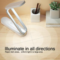 Lámpara De Mesa LED Plegable Protección Ocular 3 Niveles De Encendido Iluminación De Mesa Luz Nocturna Para Cama Y Dormitorio Recargable Moderna - details 6