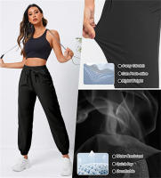 Pantalones De Running Y Fitness Para Mujeres Con Bolsillos Laterales Pantalones Deportivos Casuales De Yoga Atado a La Rodilla - details 4