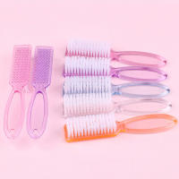 2pcs Cepillo De Uñas Para Limpieza Y Eliminación De Polvo Y Pówer Para Uñas De Acrílico Y UV Accesorios De Manicura Y Cuidado De Uñas - details 3