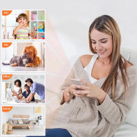 Cámara Mini HD 1080P WiFi IP Inteligente Para El Hogar Con Visión Nocturna AI Humana Vigilancia De Seguridad Inalámbrica Camcorder Audio Video - details 9