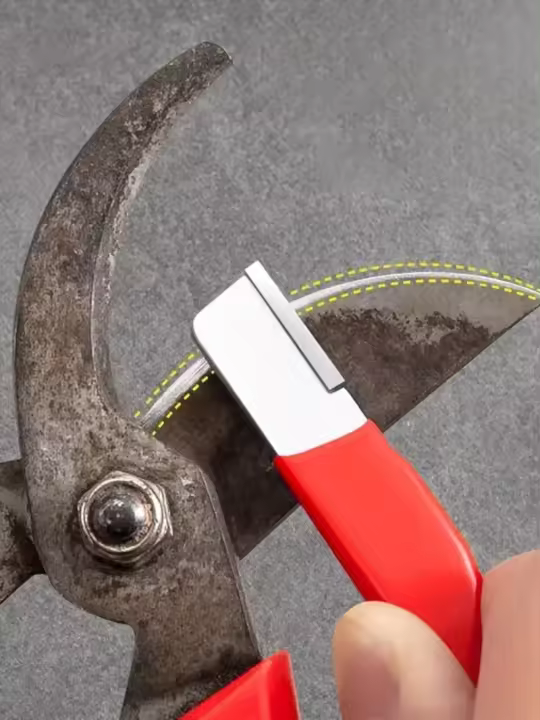Afilador De Cuchillos Profesional De Cocina Con Piedra De Afilar De Cromo Y Diamante Para Todas Las Hojas Incluyendo Tijeras De Jardín - 1