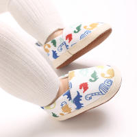 Zapatillas Planas De Algodón Para Bebés Niño Y Niña 0-18M Con Suela Suave Y Antideslizante Diseño De Dibujos Animados Zapatos Para Cuna - details 35