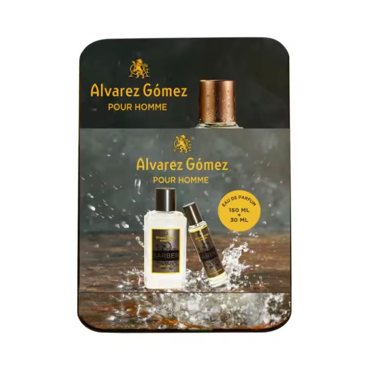 ALVAREZ GOMEZ BARBERIA LATA DUPLO 150 ML + 30 ML - 1