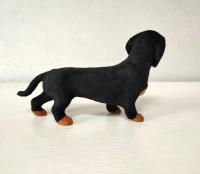 1pc Figura Realista De Perro Dáxilhund Simulación Juguetes Para Niños Decoración De Hogar Animal Suave Compañero De Vida Para Niños - details 3