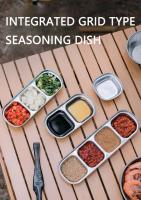 Plato De Condimentos Para Camping Y Barbacoa Bandeja Para Salsa Y Carne Asada Utensilio De Cocina Al Aire Libre - details 0