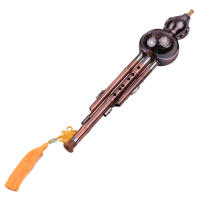 Flute De Cúpula C-Key Con Tres Tonos Y Tubos Platinados De Cobre En Aluminio Instrumento Tradicional Chino Para Música - details 3