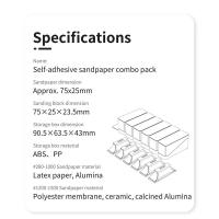 Juego De Papel De Hierro Para Lijado DSPIAE XSP-S01 Herramientas De Modelado Militar DIY Para Construcción De Modelos GK Pulido Y Lijado - details 8