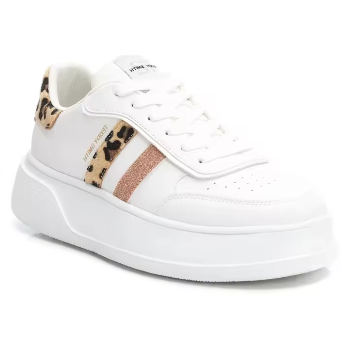 Calzado mujer Zapatillas Teddy Smith Zapatillas 120153 Blanco - 1