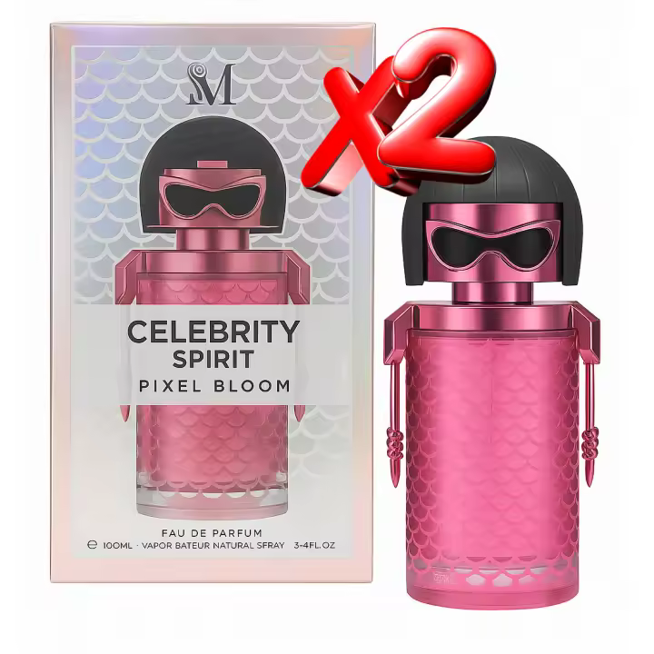 2 Unidades CELEBRITY SPIRIT PIXEL BLOOM Eau de parfum pour femme 100ml Montage Brands Fragancia inspirada en otros perfumes Perfume Mujer - 1