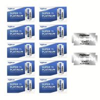 100PCS Hojas De Afeitar De Acero Inoxidable Durable Para Barbearía Cuchilla De Seguridad Doble Hojas De Acero Inoxidable Para Cuchillo De Afeitar - details 2