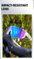 Gafas De Ciclismo SCVCN Para Hombres Y Mujeres UV400 Gafas Deportivas Multicolor Anti-Reflectantes Para Montar Bicicleta - details 4