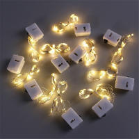 Cadenas De Luces LED 10pcs Pequeñas Y Coloridas Con Pilas Incluidas Para Ambiente Navidad Exterior Decoración De Habitaciones Y Festivales - details 10