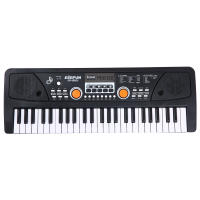 BIGFUN Teclado Electrónico De Organizador Con Microfono 37/49 Teclas Negro Para Música Digital Compatible Con USB - details 3