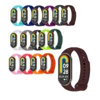 Ociodual Correa de Recambio Compatible con Xiaomi Mi Band 9 y Mi Band 8, de color Borgoña, Repuesto de Silicona Suave Flexible Sport Goma Transpirable - details 2
