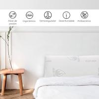 Almohada Viscoelástica Mercury Textil con Aloe Vera y Resistente a ácaros - Adaptación Personalizada - details 6