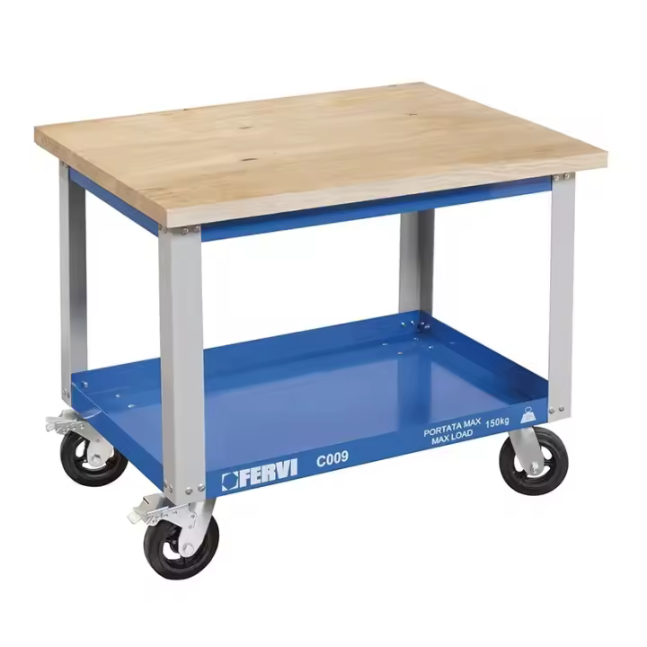 Carro con plataforma de madera FERVI C009 - 1