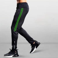 Pantalones De Correr Para Hombre Fitness Gimnasio Entrenamiento Deportes Bottoms De Running Sudaderas Talla True Elastic Waist Quick Dry Transpirables Absorbentes De Sudor - details 5