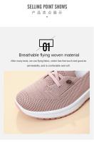 Zapatillas Casuales Para Mujer 2025 Suela Gruesa Transpirable De Malla Cómodas Y Asequibles Con Envío Gratis - details 6