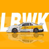 Modelo De Coche Nissan GTR R34 Skyline S15 Modificado a Escala 1:24 Con Sonido Y Luz Juguete Educativo Para Niños Regalo De Cumpleaños Coleccionable - details 0