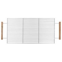 vidaXL Barbacoa de carbón portátil XXL acero inoxidable con 2 estantes - details 3
