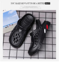Sandalias De Verano Para Hombre EVA Ligera Zapatillas Casuales Clogs Para Jardín Y Playa Talla Grande 49 Zapatos Planos Para El Hogar Y Exteriores - details 15