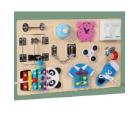 Nenitus Juguete Montessori 1 2 3 años, Tablero de Actividades sensoriales Montessori, Juguete Educativo, Regalo niños pequeños y bebés, Juguetes bebé - details 0