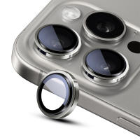 Protector De Lente De Cámara Para iPhone 15 pro Max 3PCS Con Anillo De Metal Y Cubierta Para Lente Trasera Compatible Con iPhone 15pro - details 1