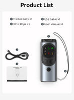 ROJECO Repelente De Perros Ultrasonido De Alta Potencia Anti Ladrar Entrenador Recargable conLinterna LED Dispositivo De Entrenamiento Para Perros - details 17