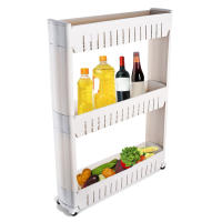 Carrito Organizador de 3 Alturas con Ruedas  - Organizador para Cocina y Baño - details 1
