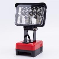 Luz De Trabajo LED Inalámbrica Para Batería De Litio Milwaukee 18V Lámpara Portátil Exterior Para Pesca Y Viajes (No Incluye Batería) - details 0