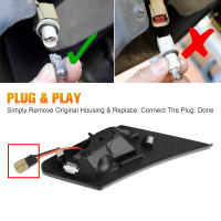Luces De Señal Lateral LED Amarillas Para Toyota GT86 FT86 Scion FR-S Subaru BRZ Lente Clara Y Opaca Instalación En Faros Laterales Y Sensores De Luz - details 6