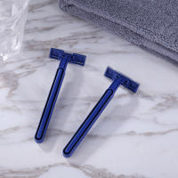 Cepillos De Afeitar Desechables Para Hombres Y Mujeres 300-10PCS Trimmer De Cuerpo Con Hoja De Acero Inoxidable 2 Capas Para Rostro Axilas Y Bikini Aparatos De Hotel - details 4