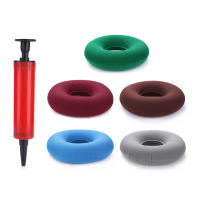 Cojín Donut De Soporte Para El Glúteo Con Inflador De Bola De Masaje Para Alivio Del Dolor De La Colón Y Hemorroides Medico Asiento Esfuerzo Tailbone - details 0