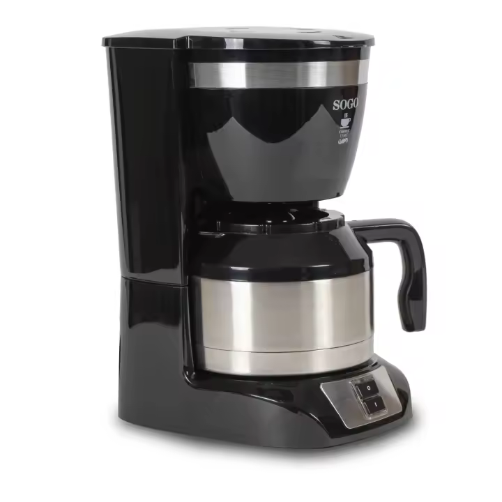 Cafetera Goteo -1L -10 Tazas Con Jarra Termo Inox-800W - 1