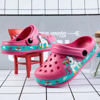 Nuevos Zapatos De Jardín Para Niños Con Diseño De Unicornio Y Dinosaurio Sandalias Planas De Playa Antideslizantes Transpirables Para Verano Talla Ajustable Para Edad 3-6 Años - details 12