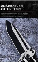 Cuchillo Mecánico Pulido Alta Dureza Fresa Fruta Acero Inoxidable Plegable Portátil Para Camping Y Uso Doméstico - details 6