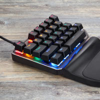 Motospeed K27 Teclado Mecánico De Juego 27 Teclas Con Cable Iluminación LED Retroiluminada Numpad Single Para Laptop Switches Rojos - details 6