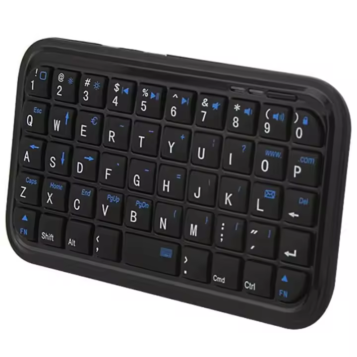 3.0 Keyboard Rechargeable Mini Slim Travel Size Wireless Keypad Small Portable 49 Keys - 1