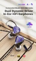 QKZ X HBB Hades 2DD Monitores deAudífono In-ear HiFi Con Cable Desmontable Para Audiófilos Y Musicians - details 7