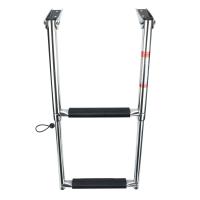 Accesorios De Barco Escalera Telescópica De Acero Inoxidable 2 Pasos Para Plataforma De Natación Superior Yate Marítimo - details 3