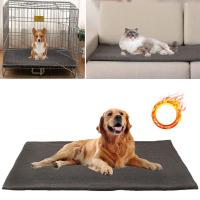 Alfombra Caliente Para Mascotas En Invierno Cama Para Perros Pequeños Y Grandes Desmontable Alfombra Para Gatos Y Peces Accesorios Para Mascotas Material De Tela De Coral - details 1